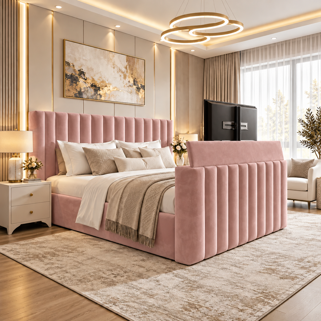 Veylora Luxury TV Bed Frame
