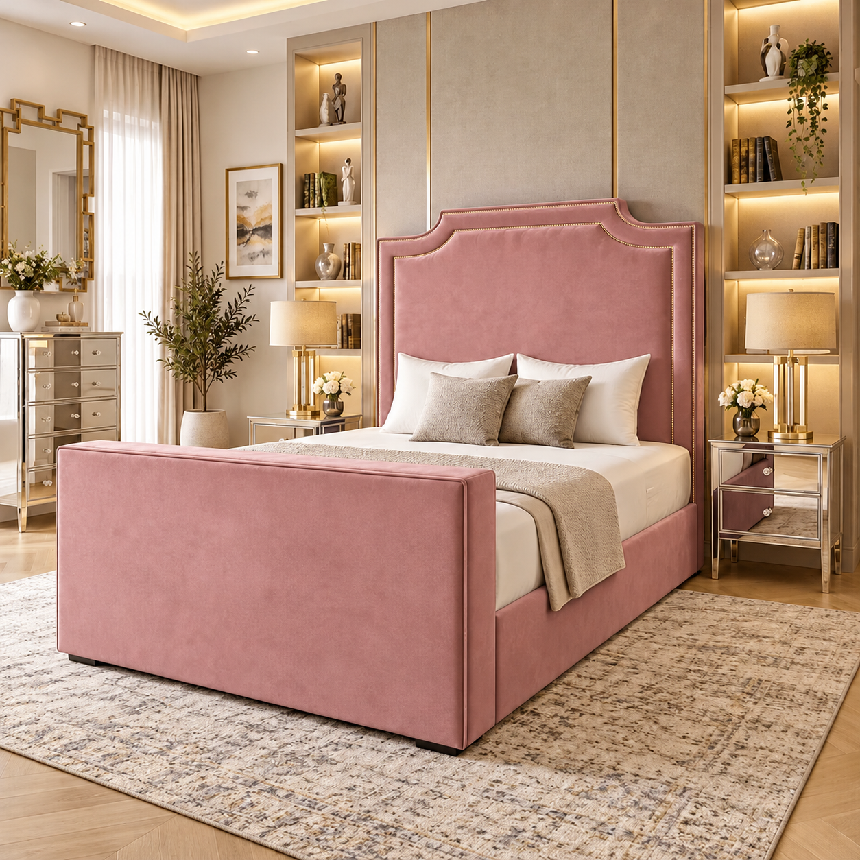 Aurevane Heritage TV Bed Frame