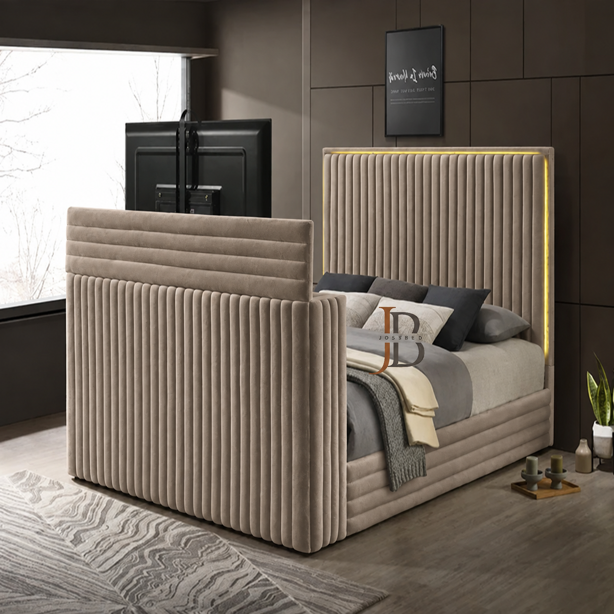 Villa TV Bed Frame