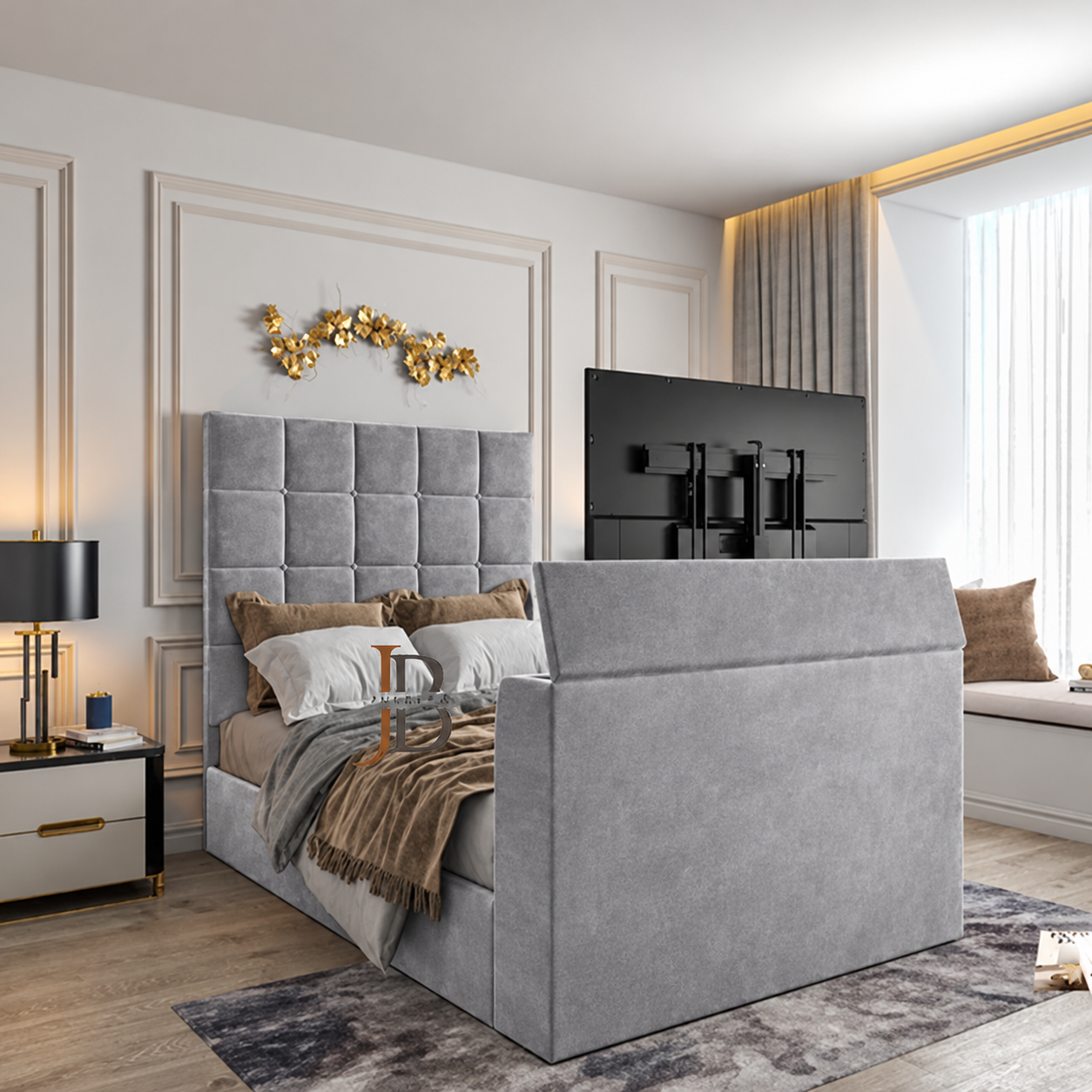 Vino TV Bed Frame