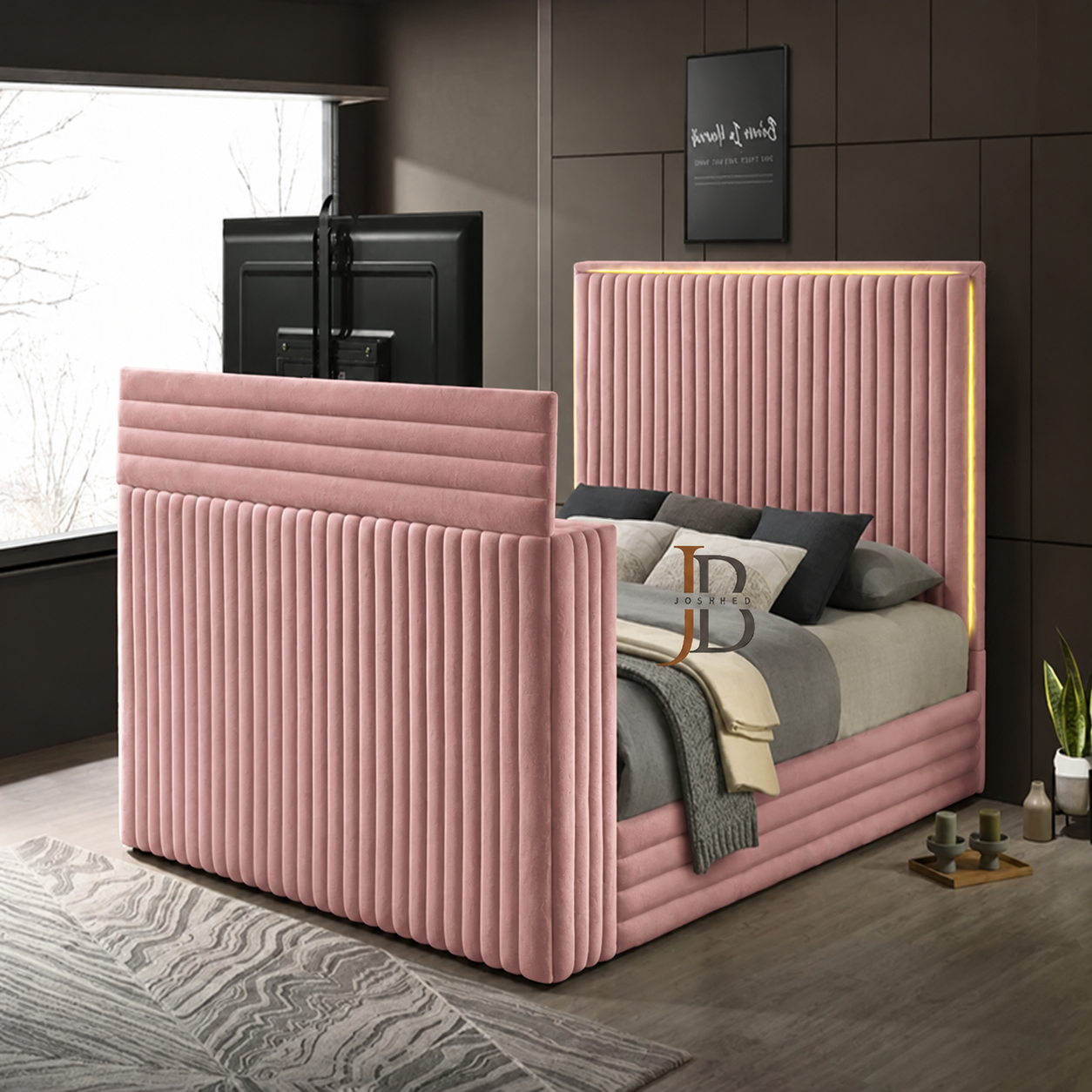 Villa TV Bed Frame