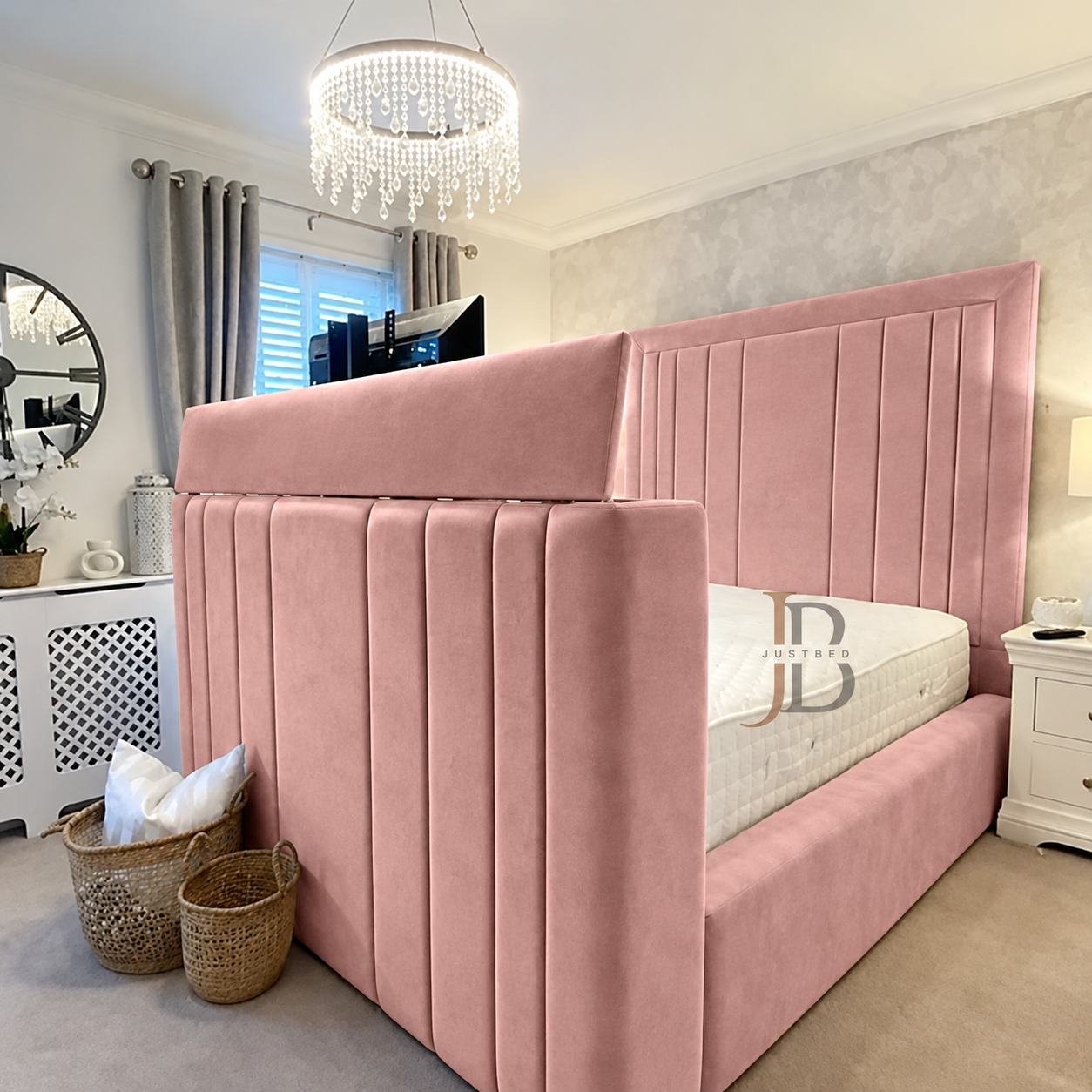 Wilton Linestyle TV Bed Frame