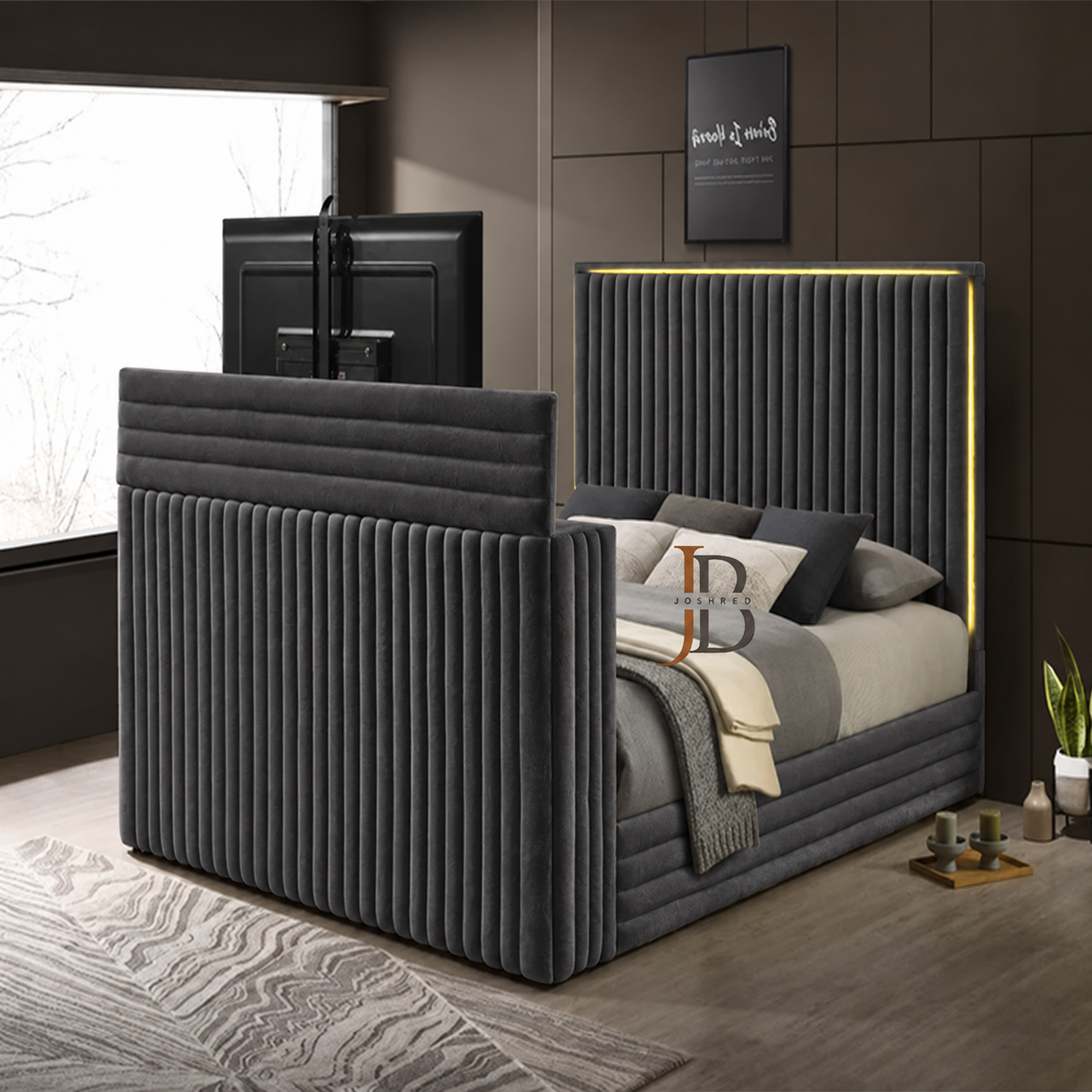 Villa TV Bed Frame