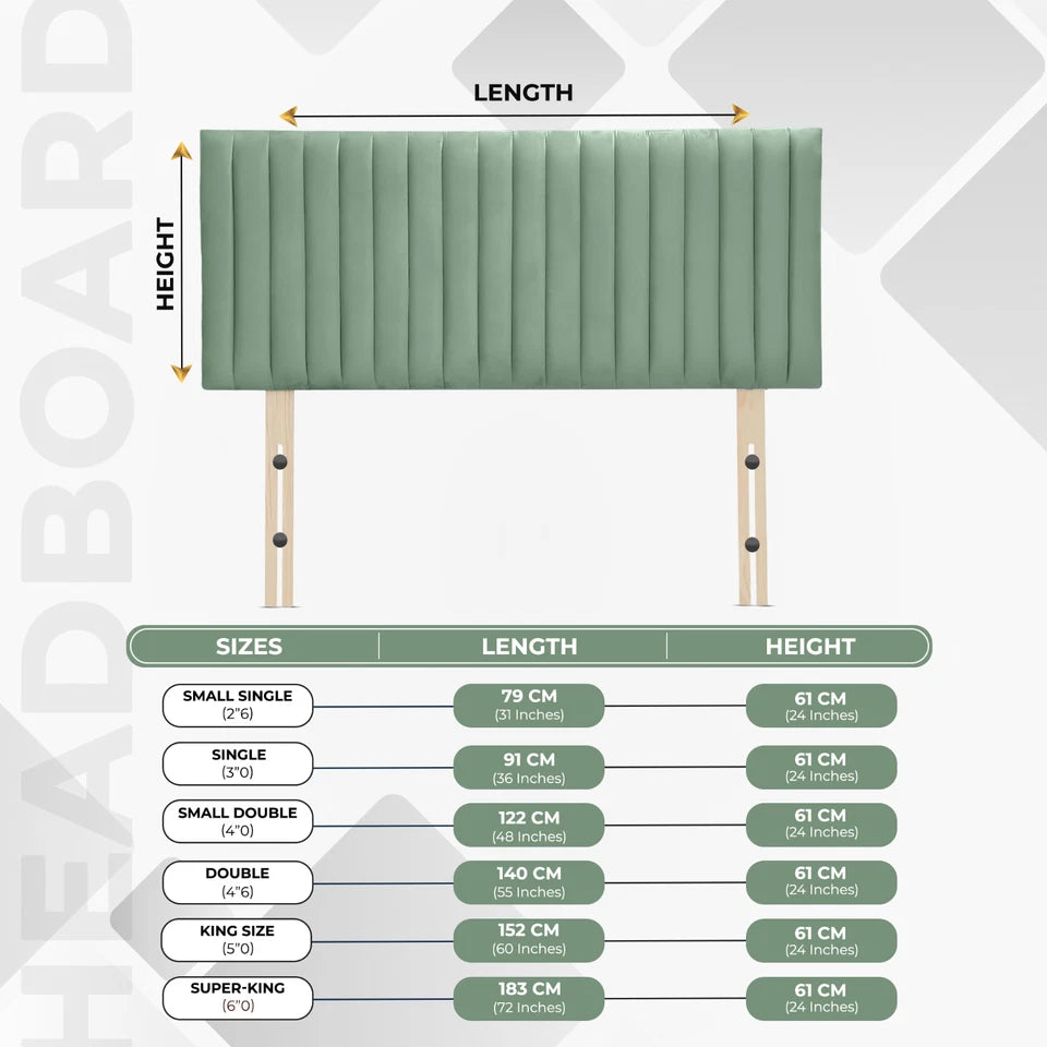 Authar Plush Velvet Headboard