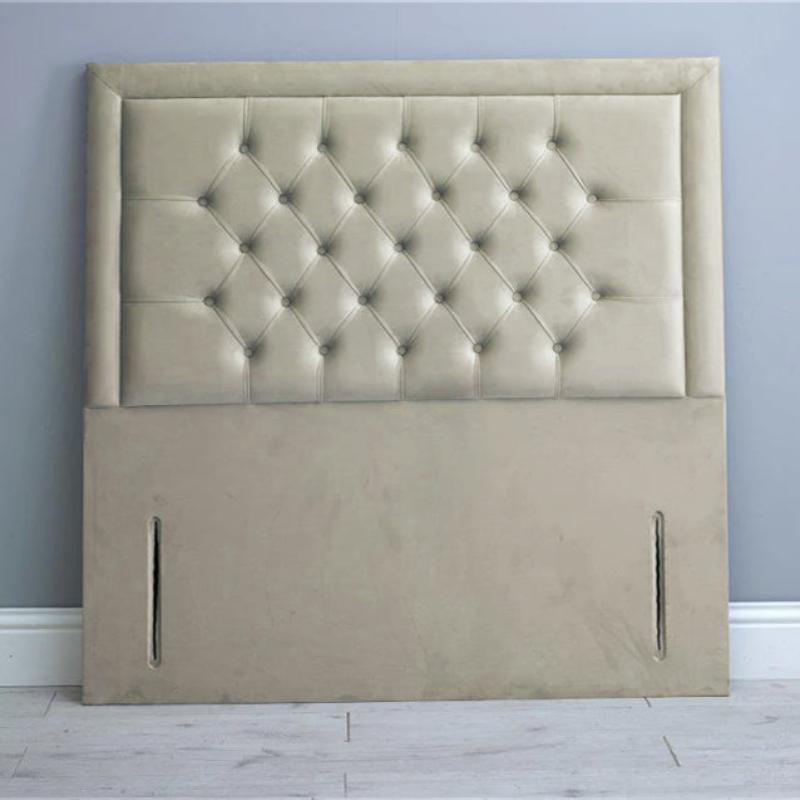 Elevate your bedroom's aesthetic with the timeless Chesterfield headboard