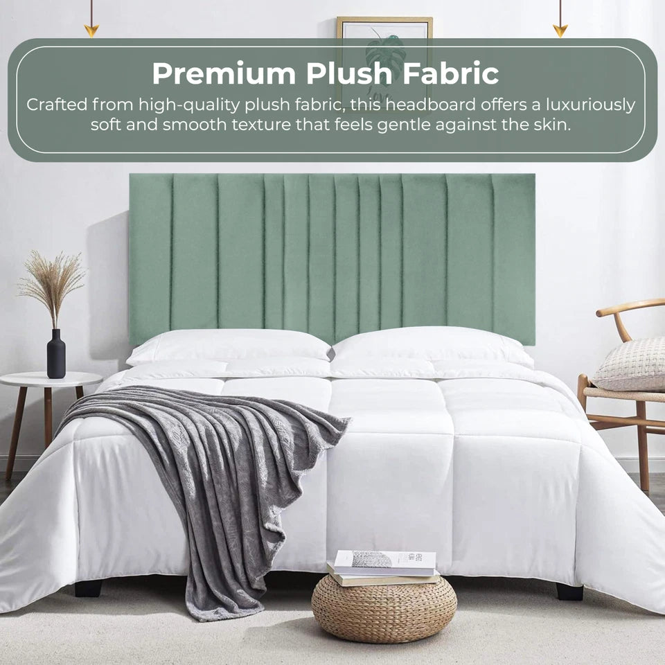 Manhattan Plush Velvet Headboard