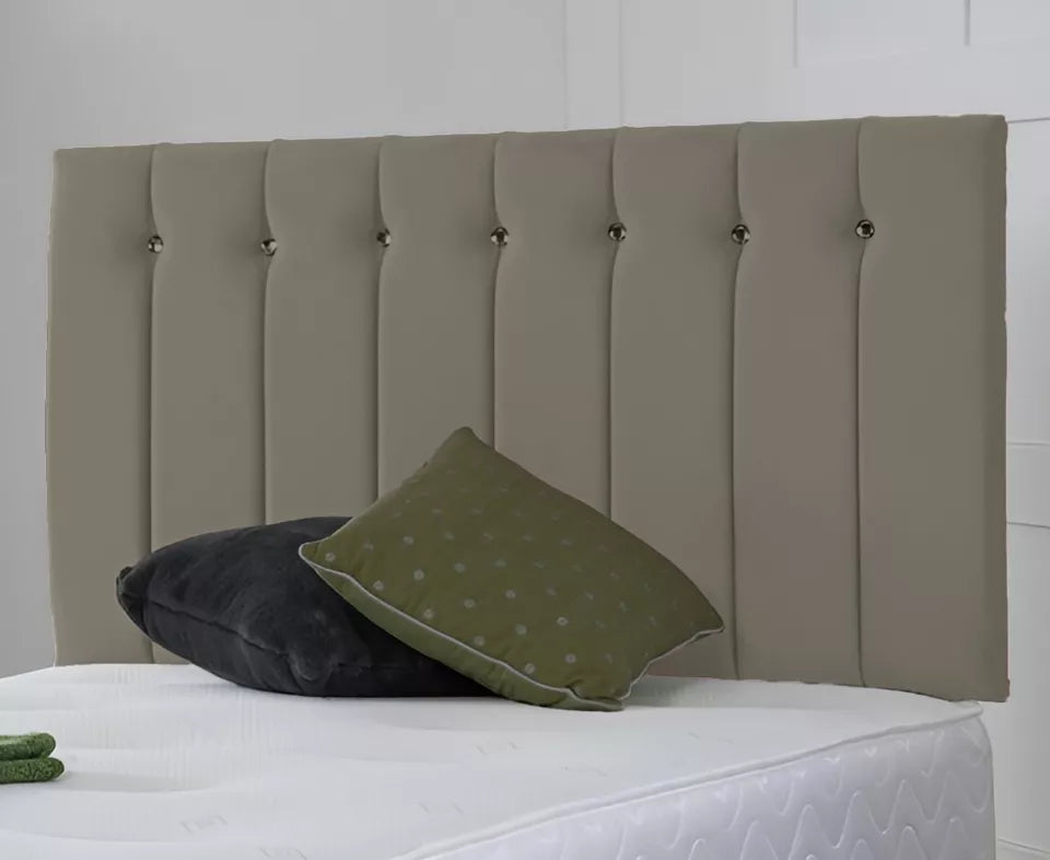 Sandal Push Velvet Headboard