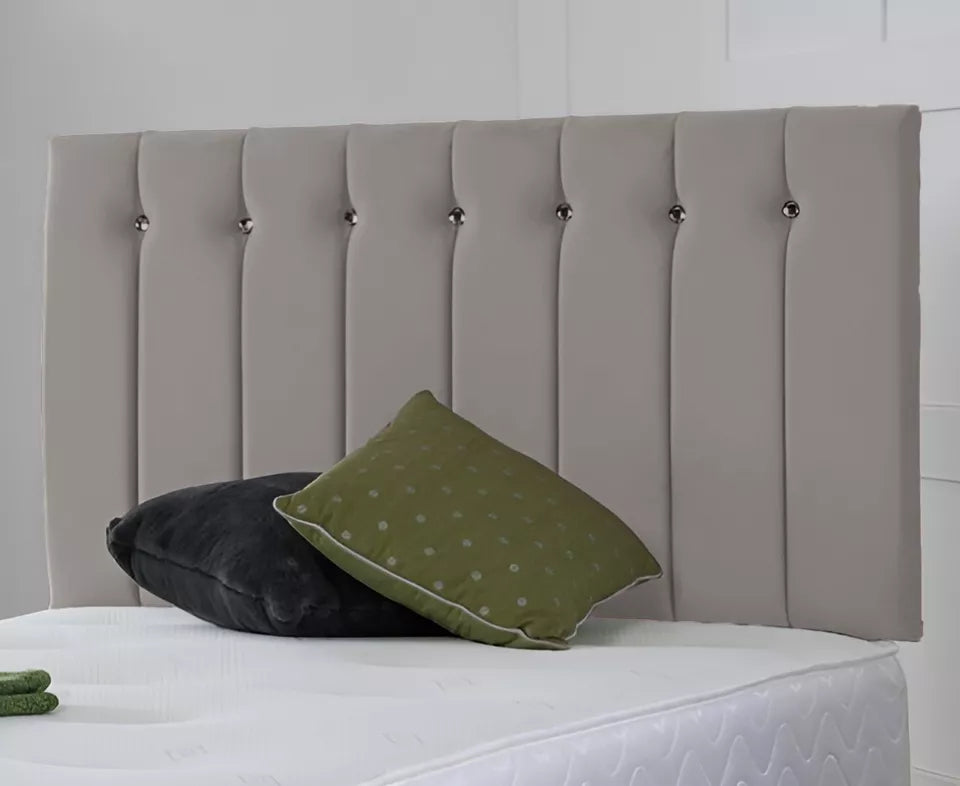 Sandal Push Velvet Headboard