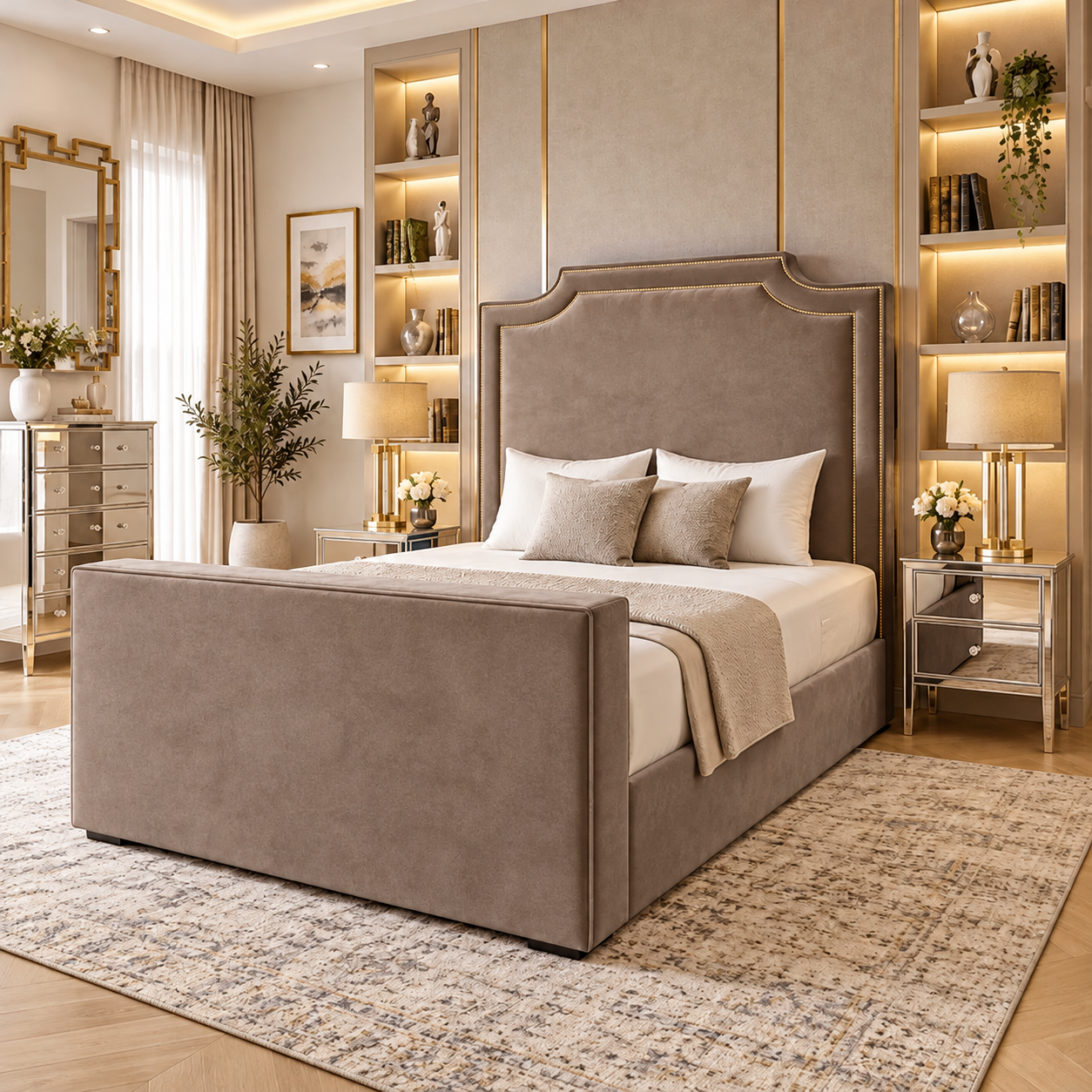 Aurevane Heritage TV Bed Frame