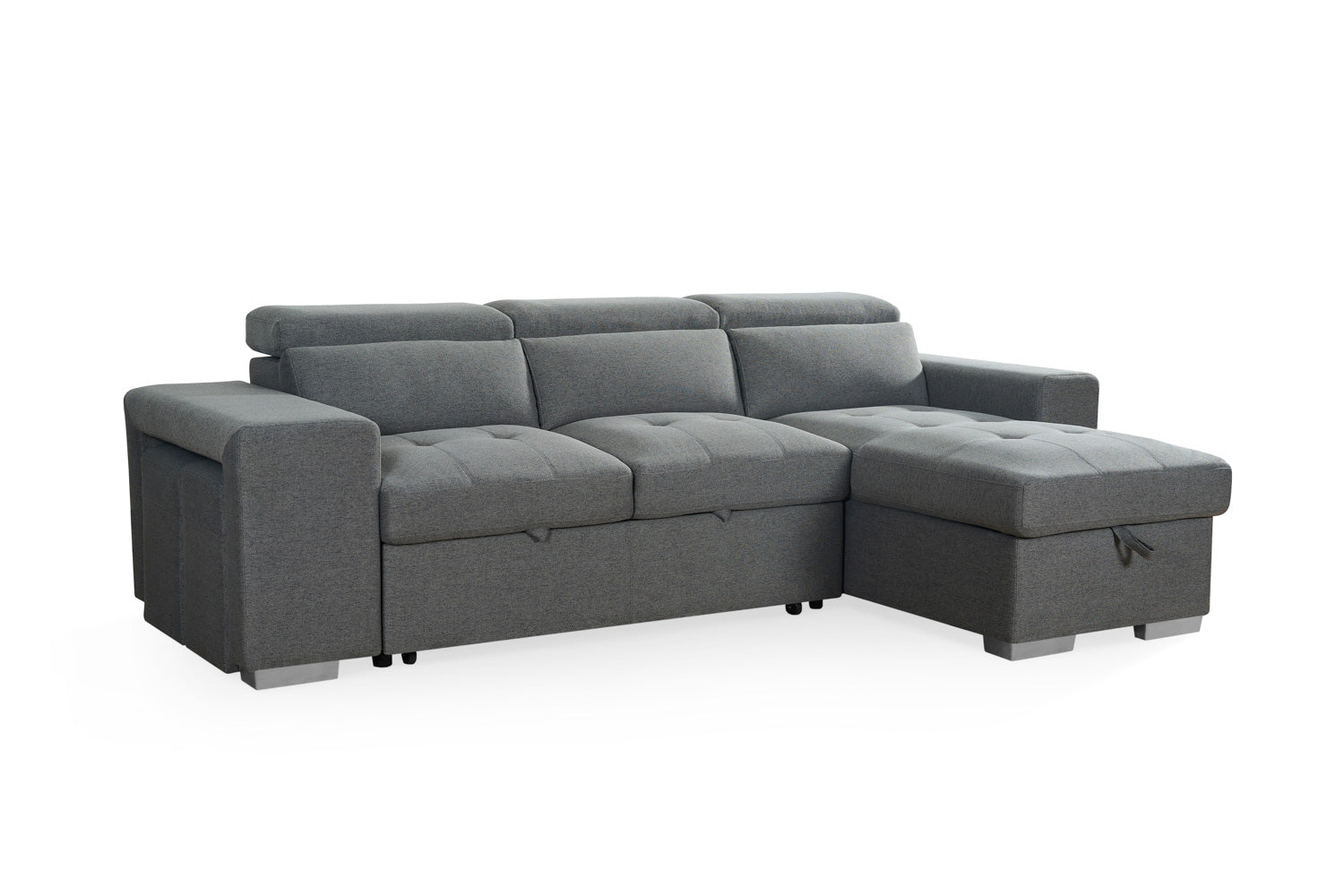 Artemis Universal Corner Sofabed In Grey