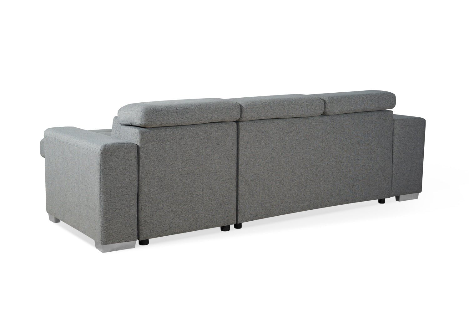 Artemis Universal Corner Sofabed In Grey - JustBed