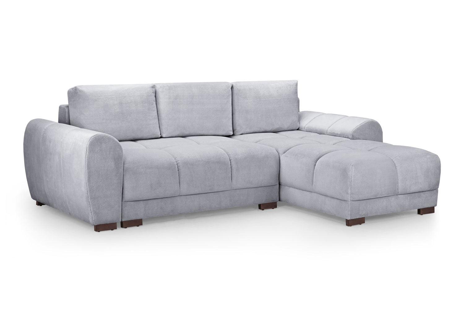 Azzuro Universal Corner Sofabed in Grey