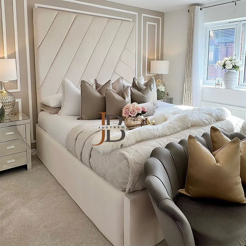 Baltic High Headboard Bed Frame - JustBed