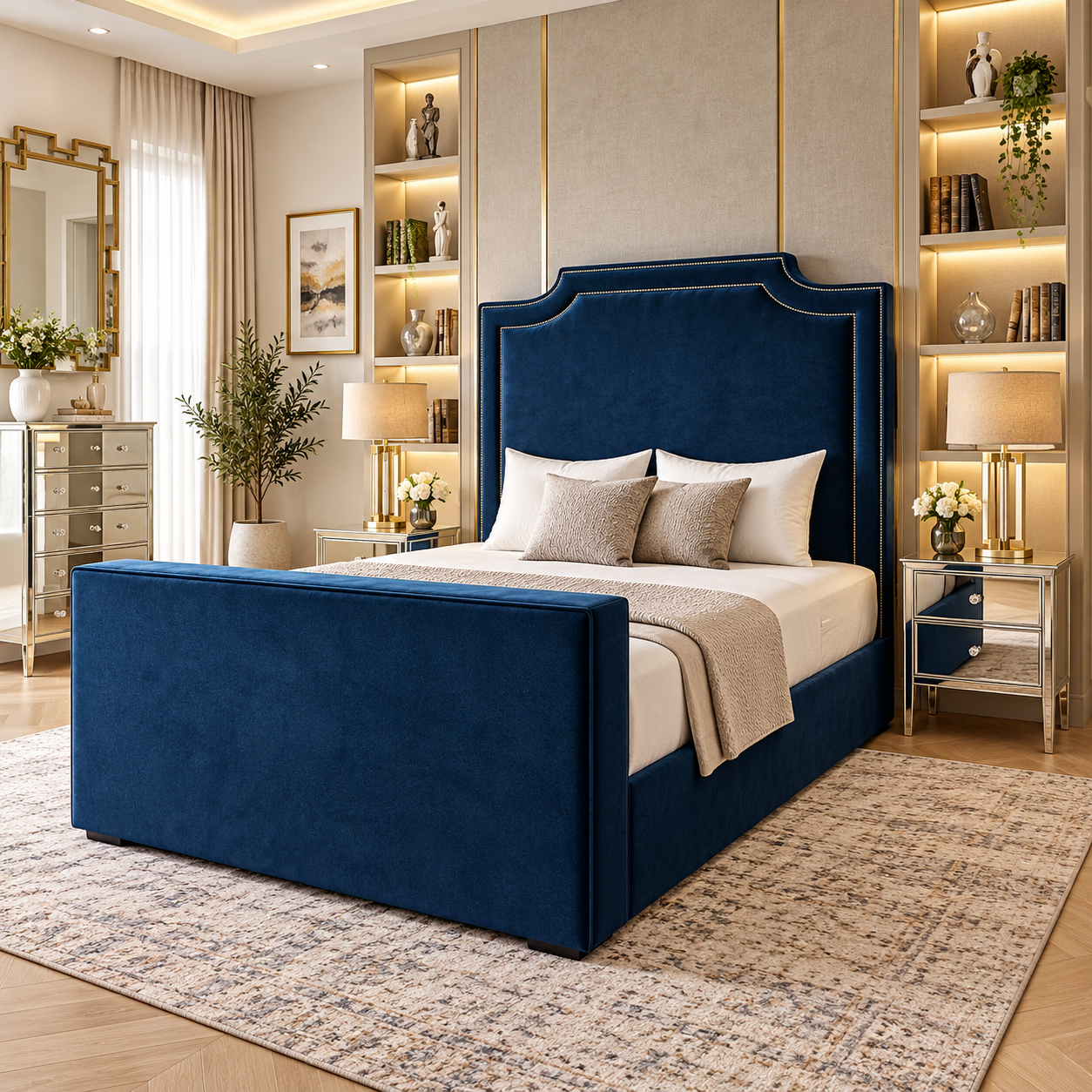Aurevane Heritage TV Bed Frame