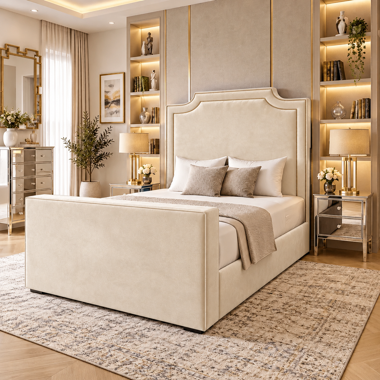 Aurevane Heritage TV Bed Frame