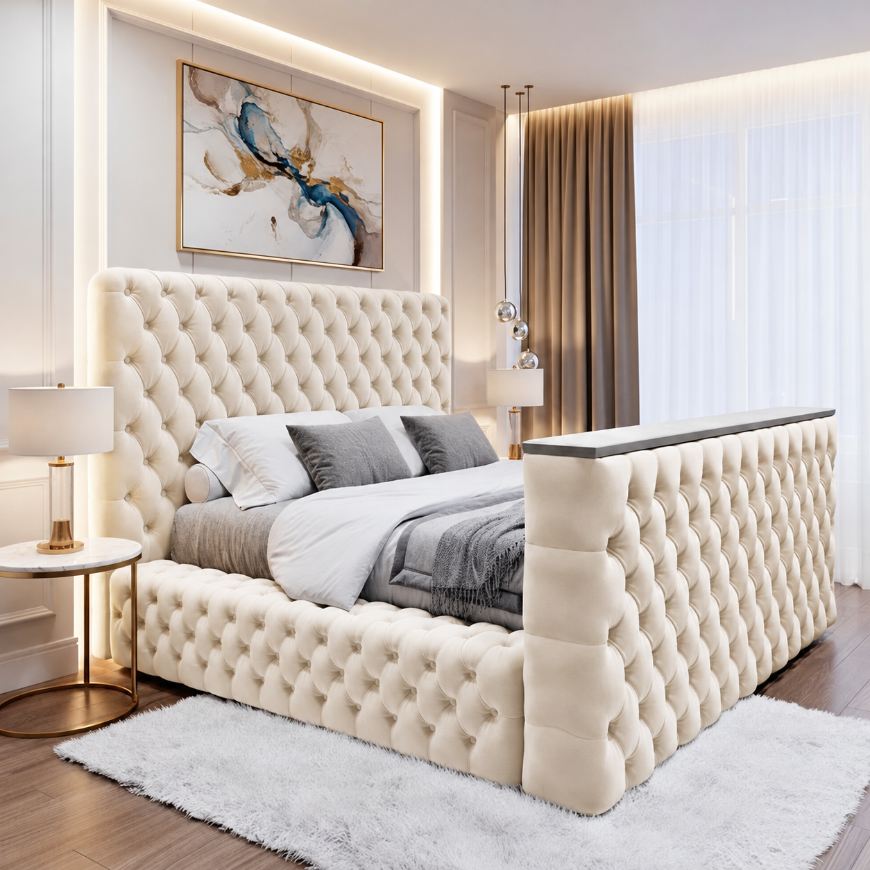 Herlem Ambassador TV Bed Frame