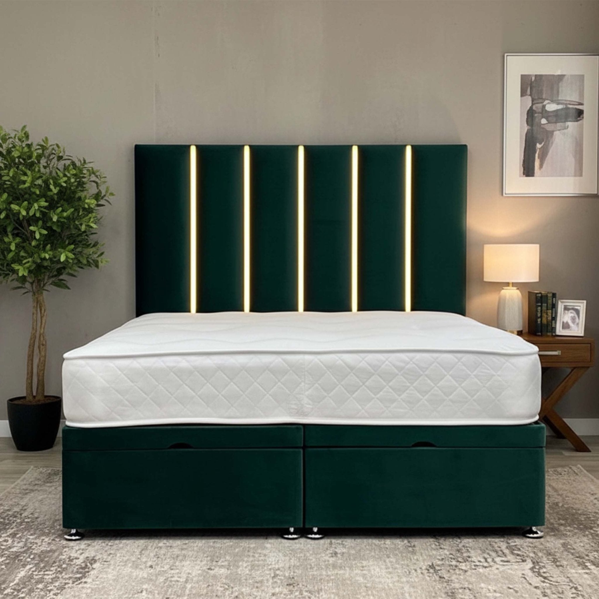 Castor Divan Ottoman Bed Frame - JustBed