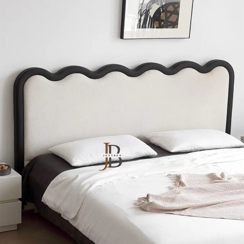 Chandler Art Deco Plush Velvet Bed Frame - JustBed