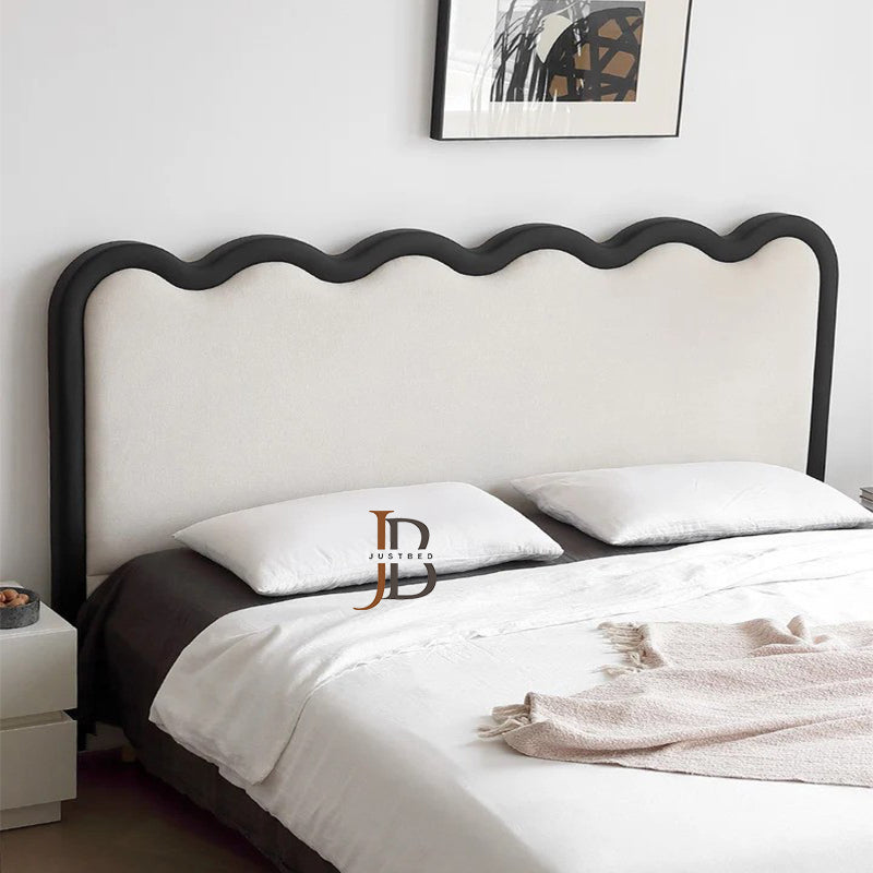 Chandler Art Deco Plush Velvet Bed Frame