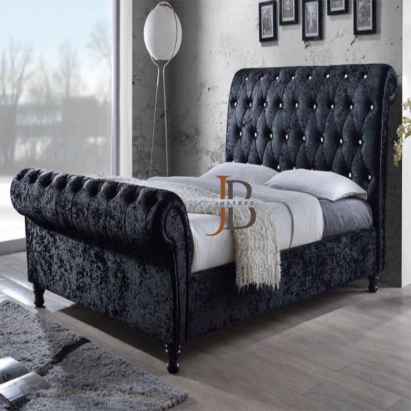 Charmond Sleigh Bed Frame - JustBed
