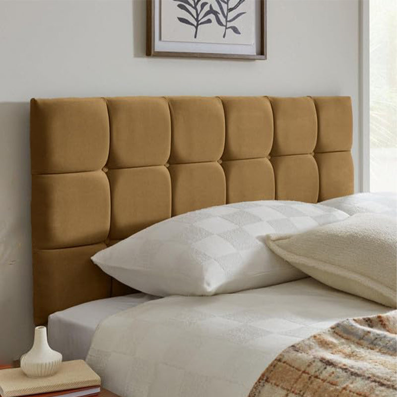 Cube Plush Velvet Headboard