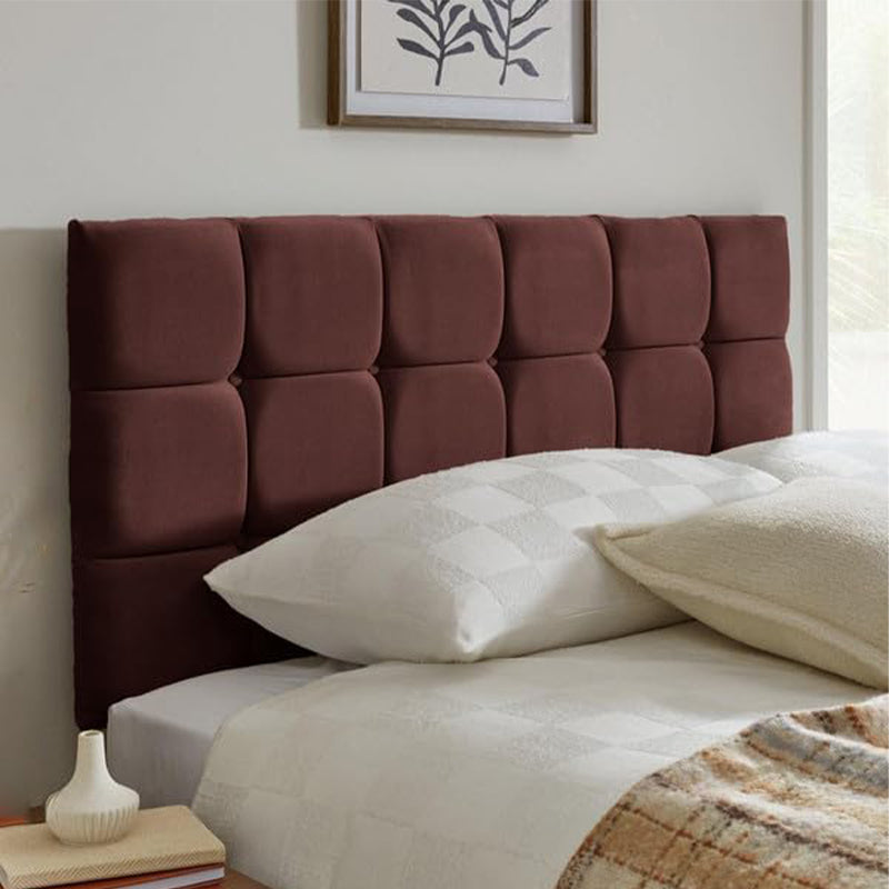 Cube Plush Velvet Headboard