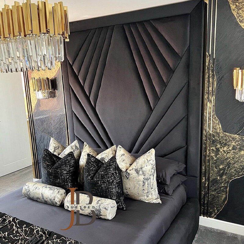 Dior Bed Frame With Tall Headboard - JustBed