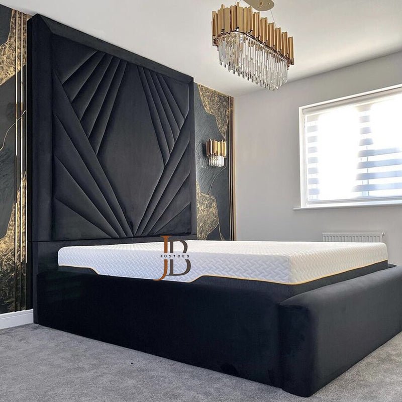 Dior Bed Frame With Tall Headboard - JustBed