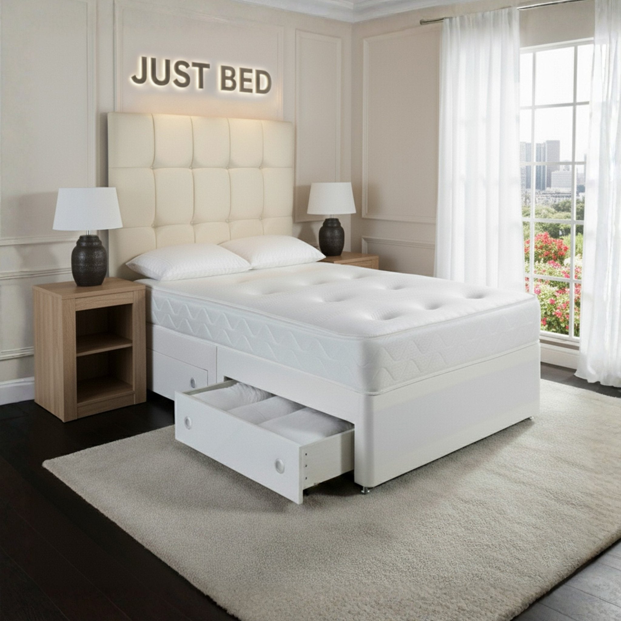 Dynasty Divan Bed - JustBed