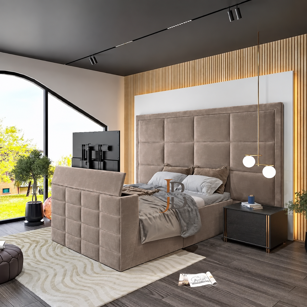 Duke TV Bed Frame