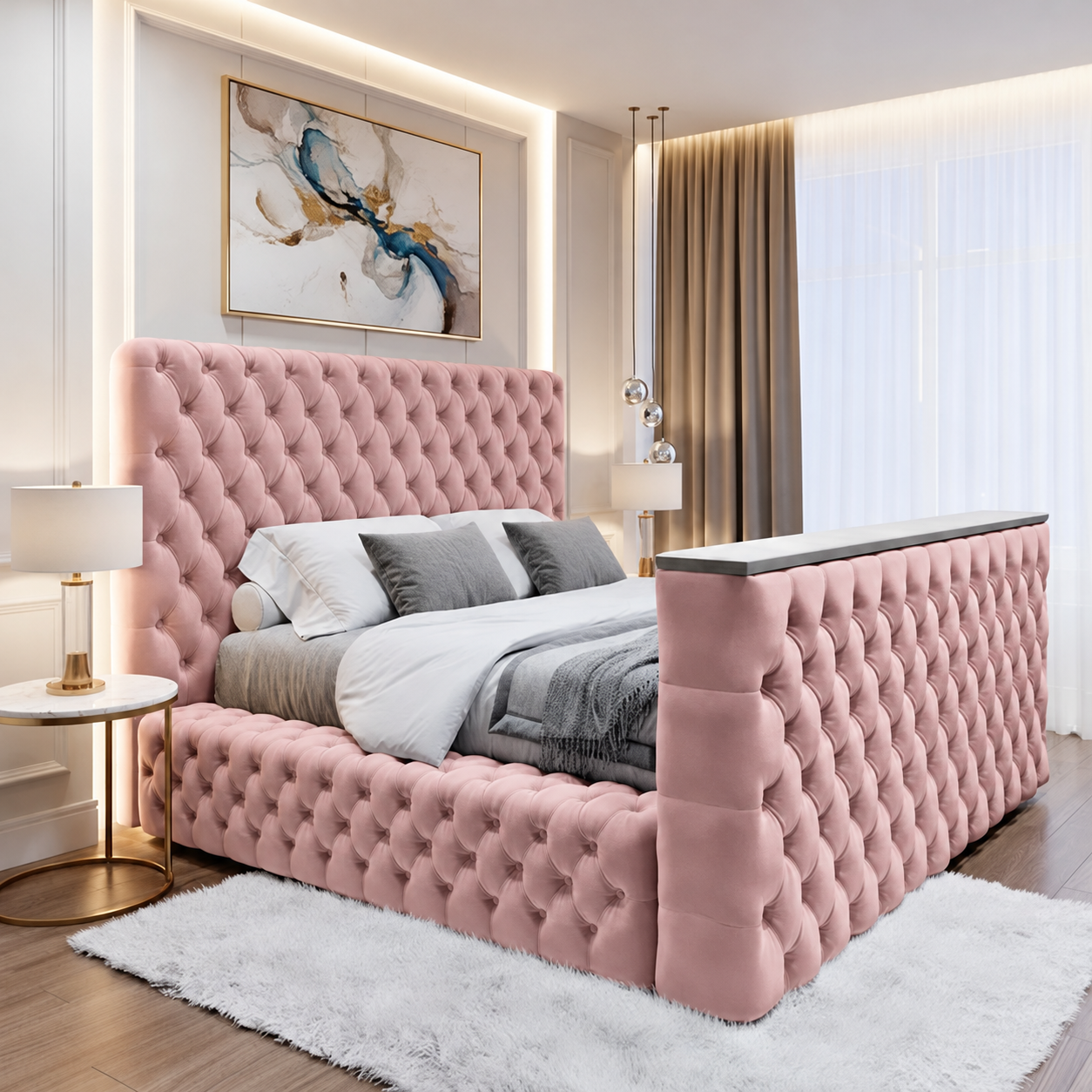Herlem Ambassador TV Bed Frame