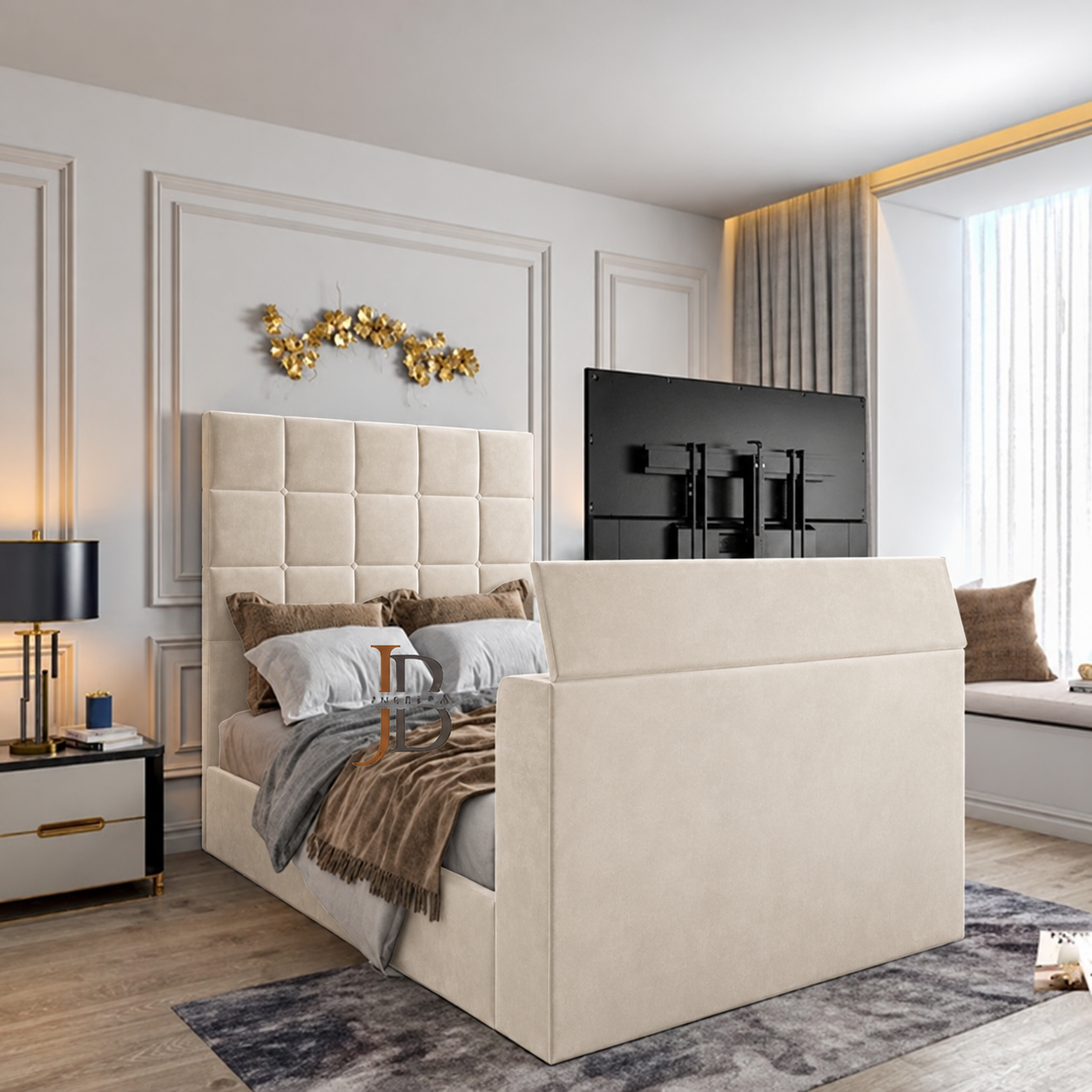 Vino TV Bed Frame