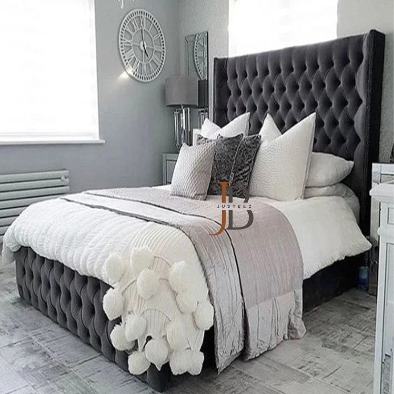 Emily Wingback Bed Frame - JustBed