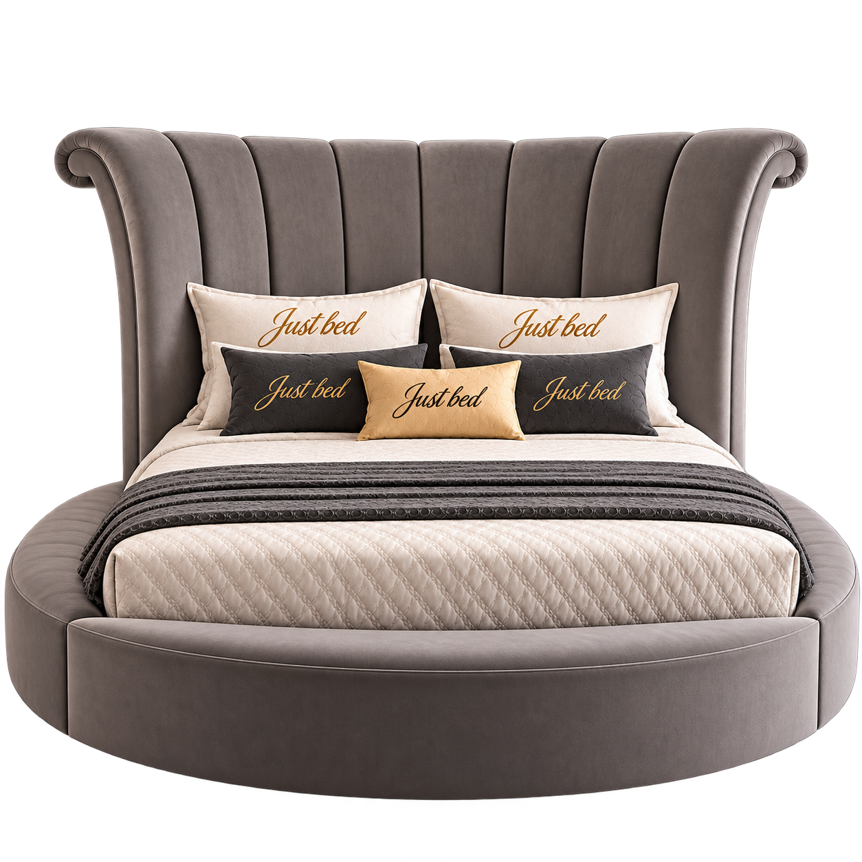 Mireva Luxury Panel Round Bed