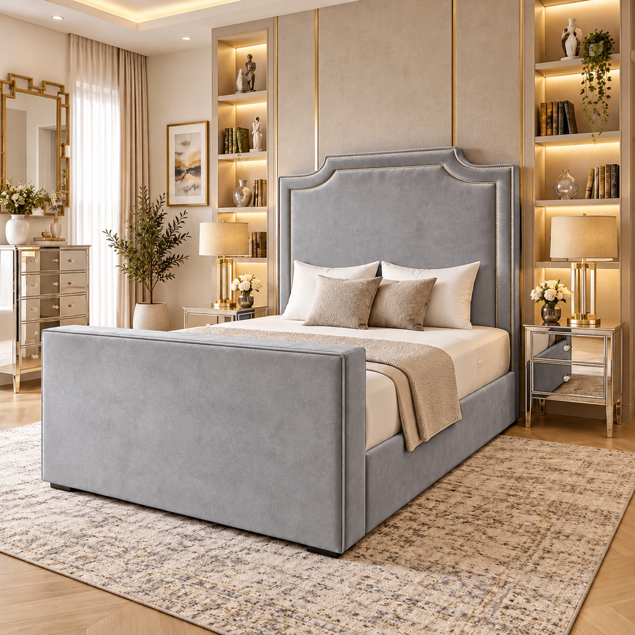 Aurevane Heritage TV Bed Frame
