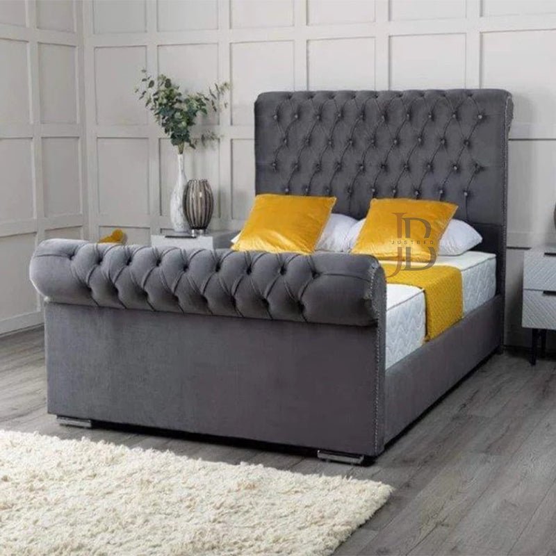 Francis Sleigh Bed Frame - JustBed