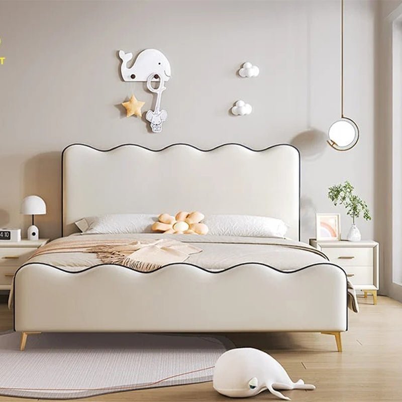 Hanson Curved Headboard Luxury Bed Frame - JustBed