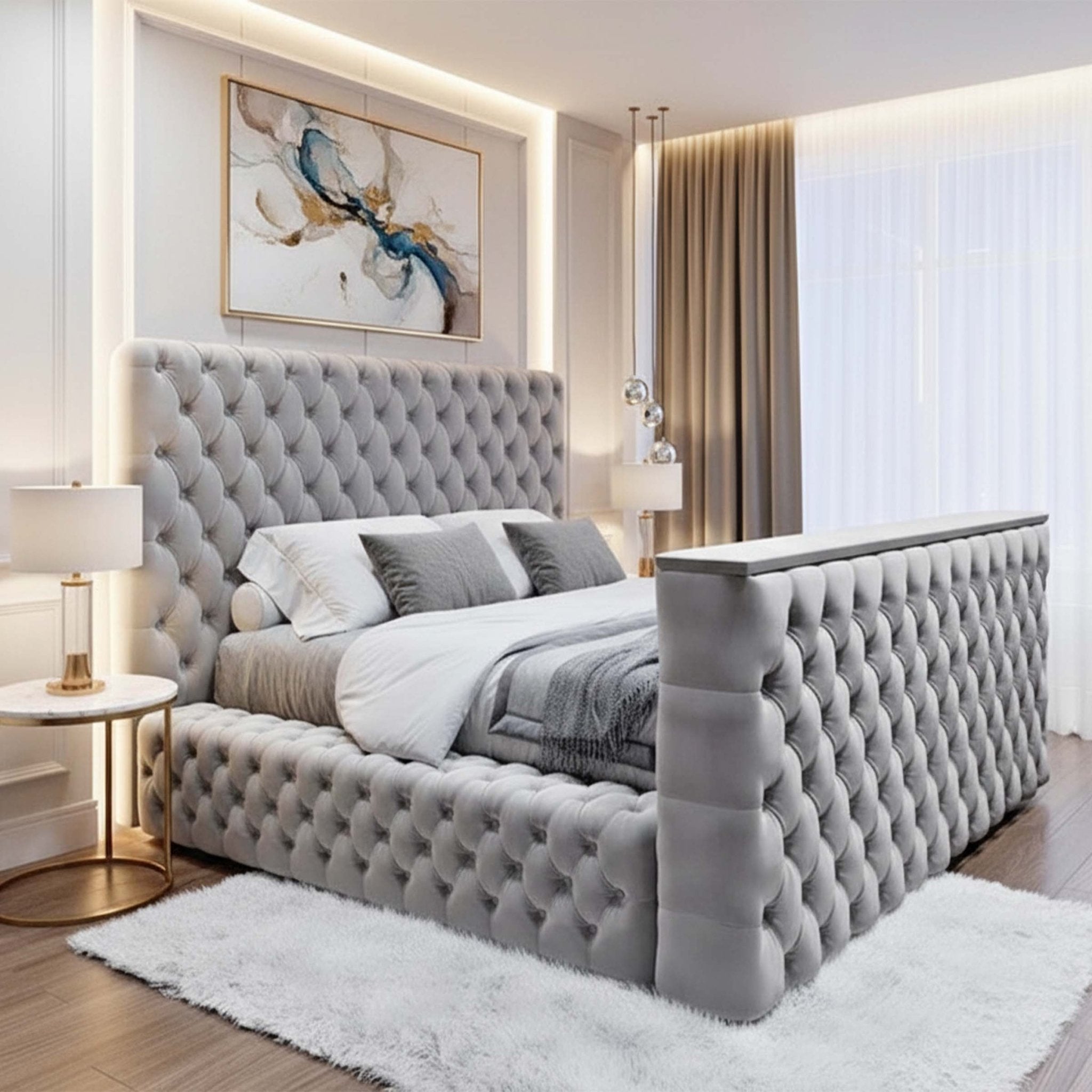 Herlem Ambassador TV Bed Frame - JustBed