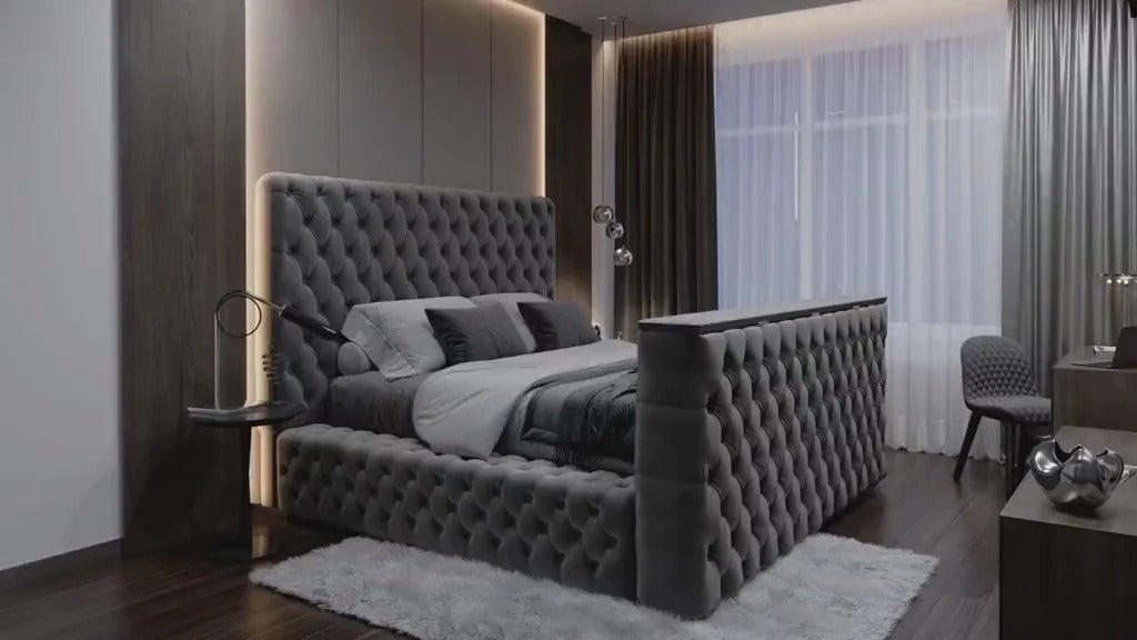Herlem Ambassador TV Bed Frame - JustBed