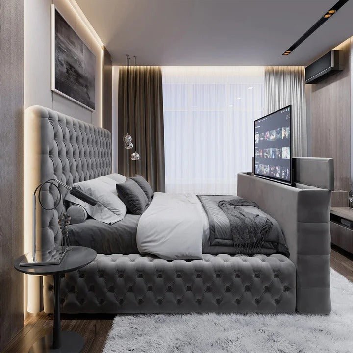 Herlem Ambassador TV Bed Frame - JustBed