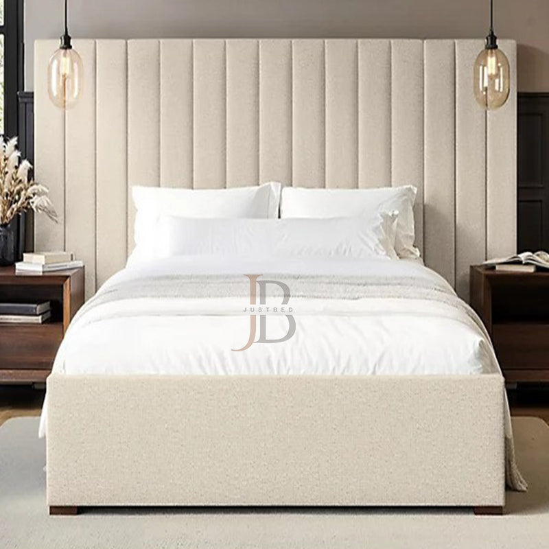 Theron Hotel Bed With Paneled Headboard