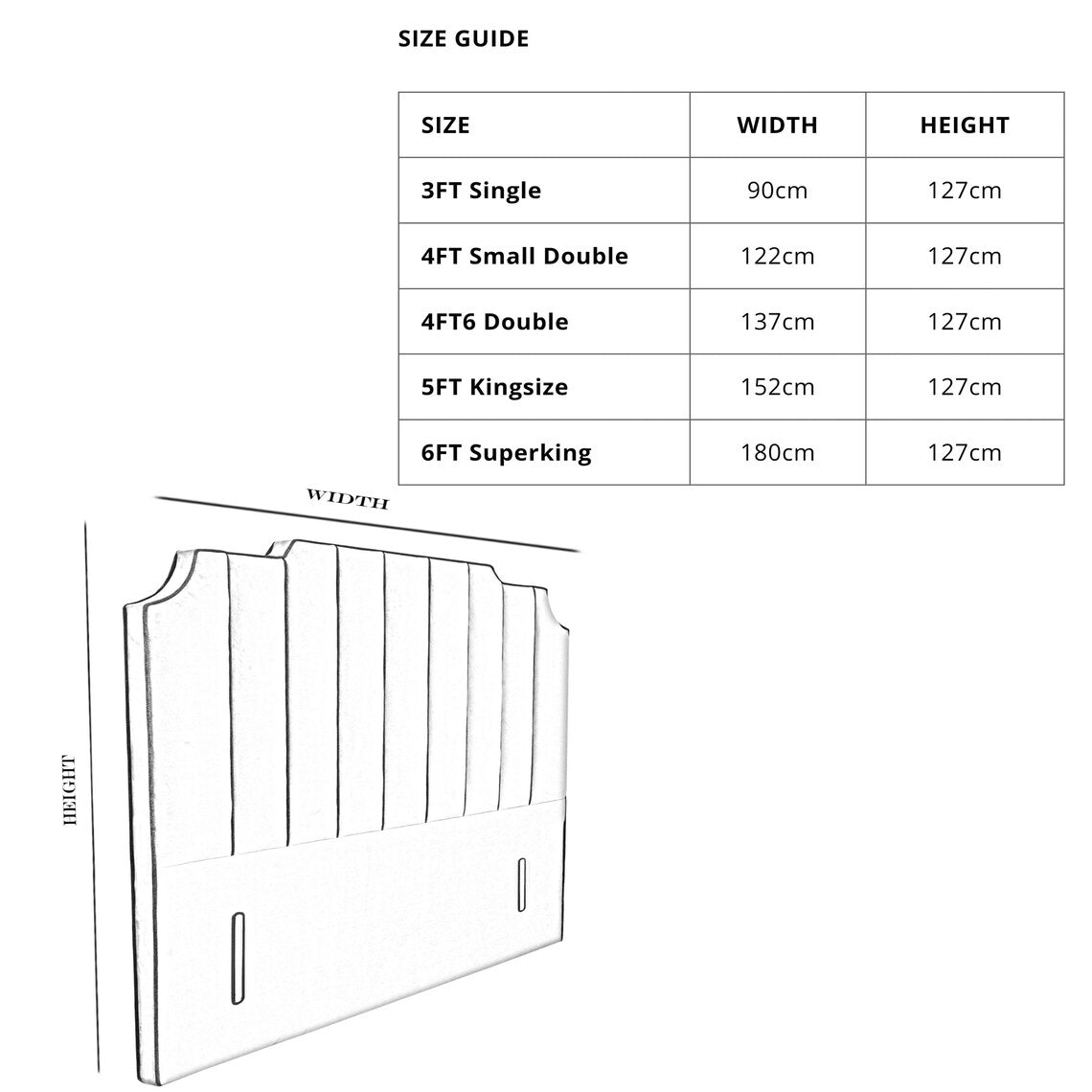 Spectacular Luxury Paneled Floor Standing Headboard