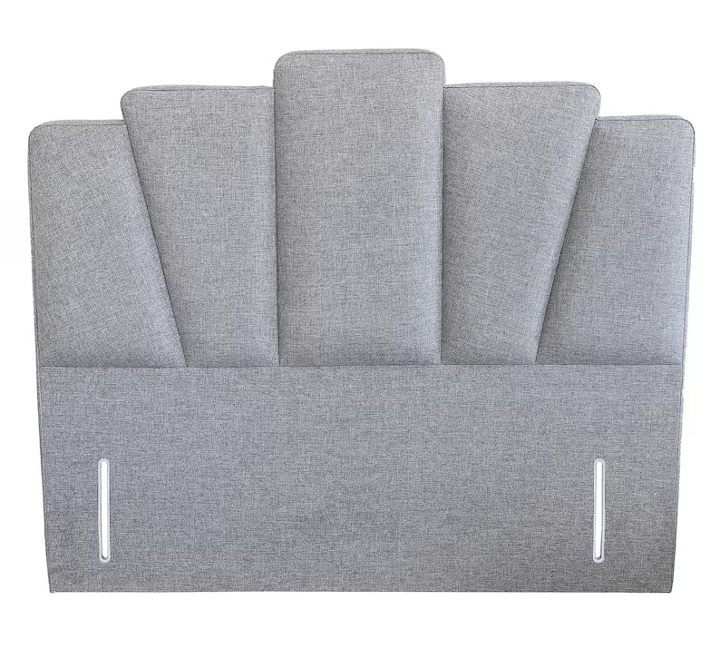 Jasmine Luxury Floor Standing Headboard in Naple Fabric