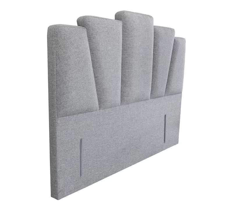 Jasmine Luxury Floor Standing Headboard in Naple Fabric