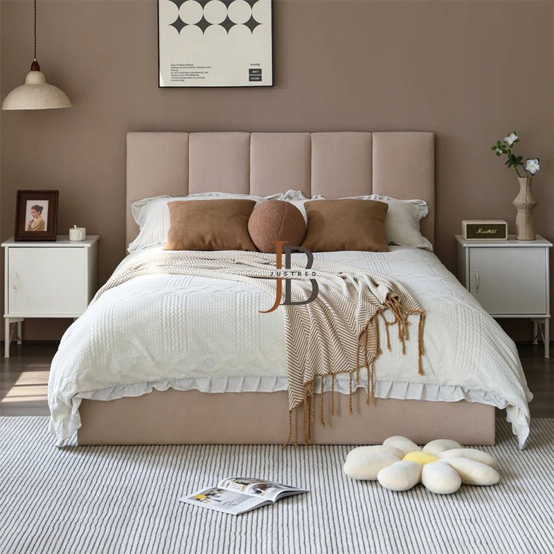Juanetta Gas Lift Ottoman Bed Frame - JustBed