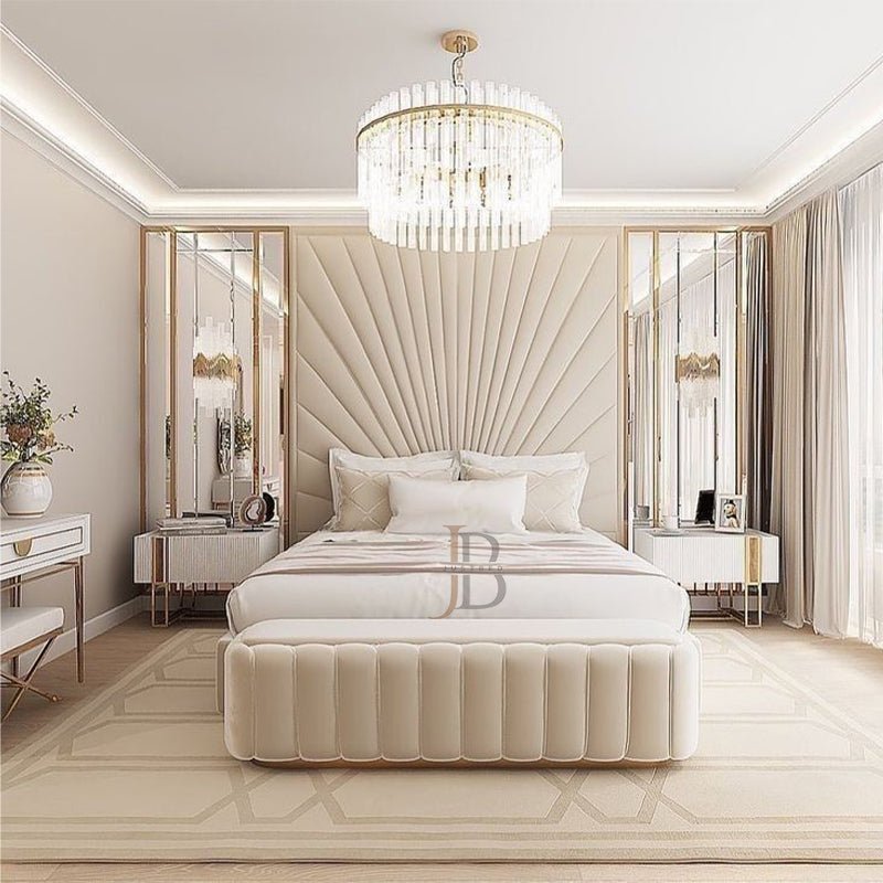 Kelvin Upholstered Bed With High Headboard - JustBed