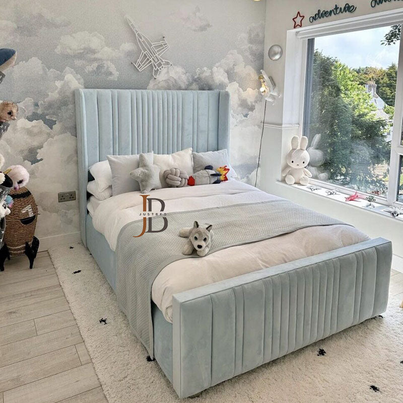 Kendal Wingback Linestyle Bed Frame