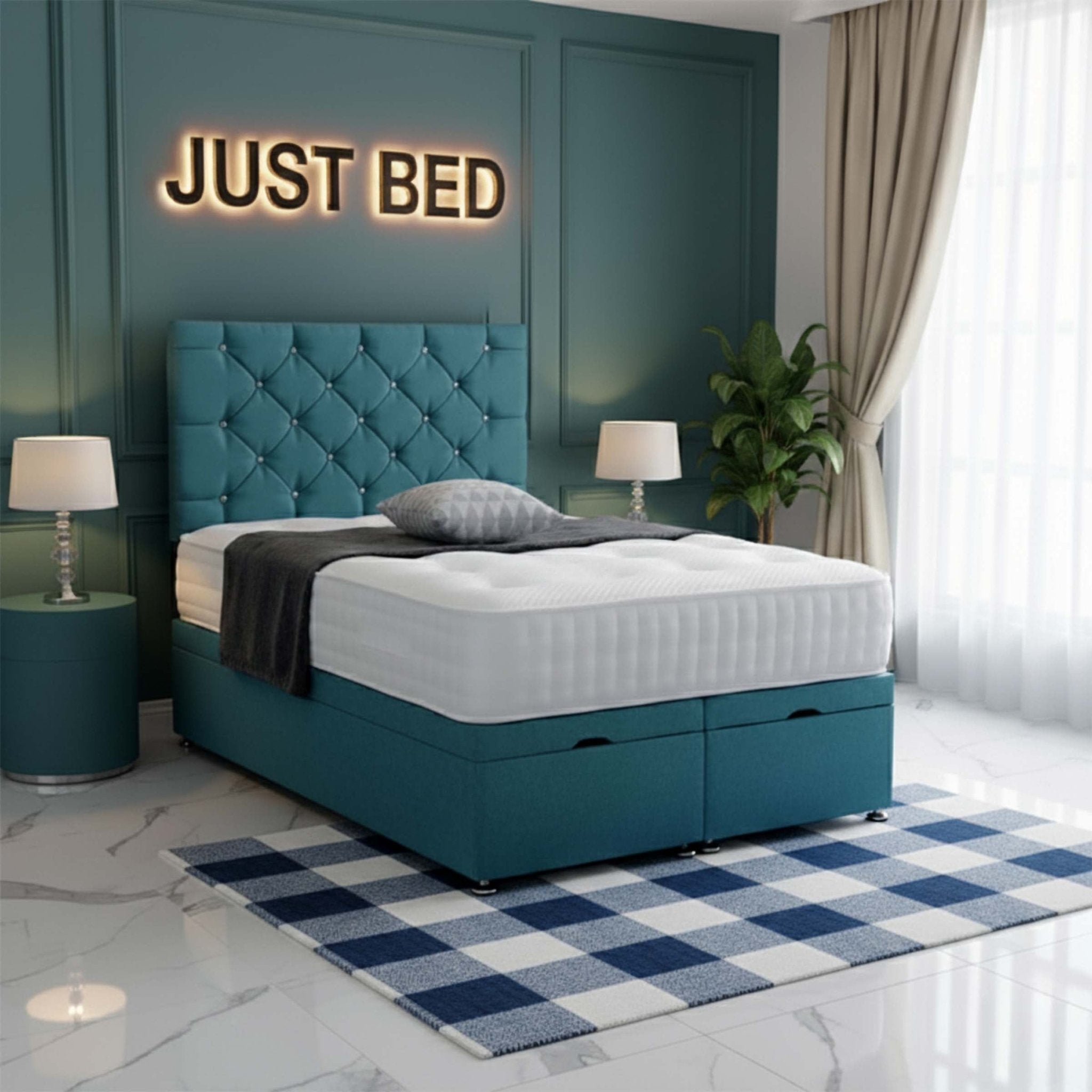 Kingston Divan Ottoman Bed Frame - JustBed