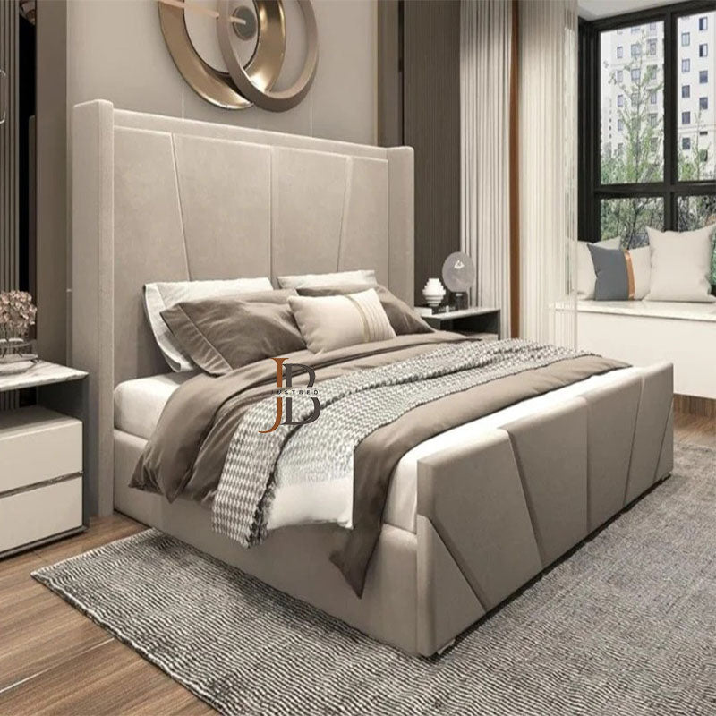 Lara Sunrise Wingback Bed Frame - JustBed