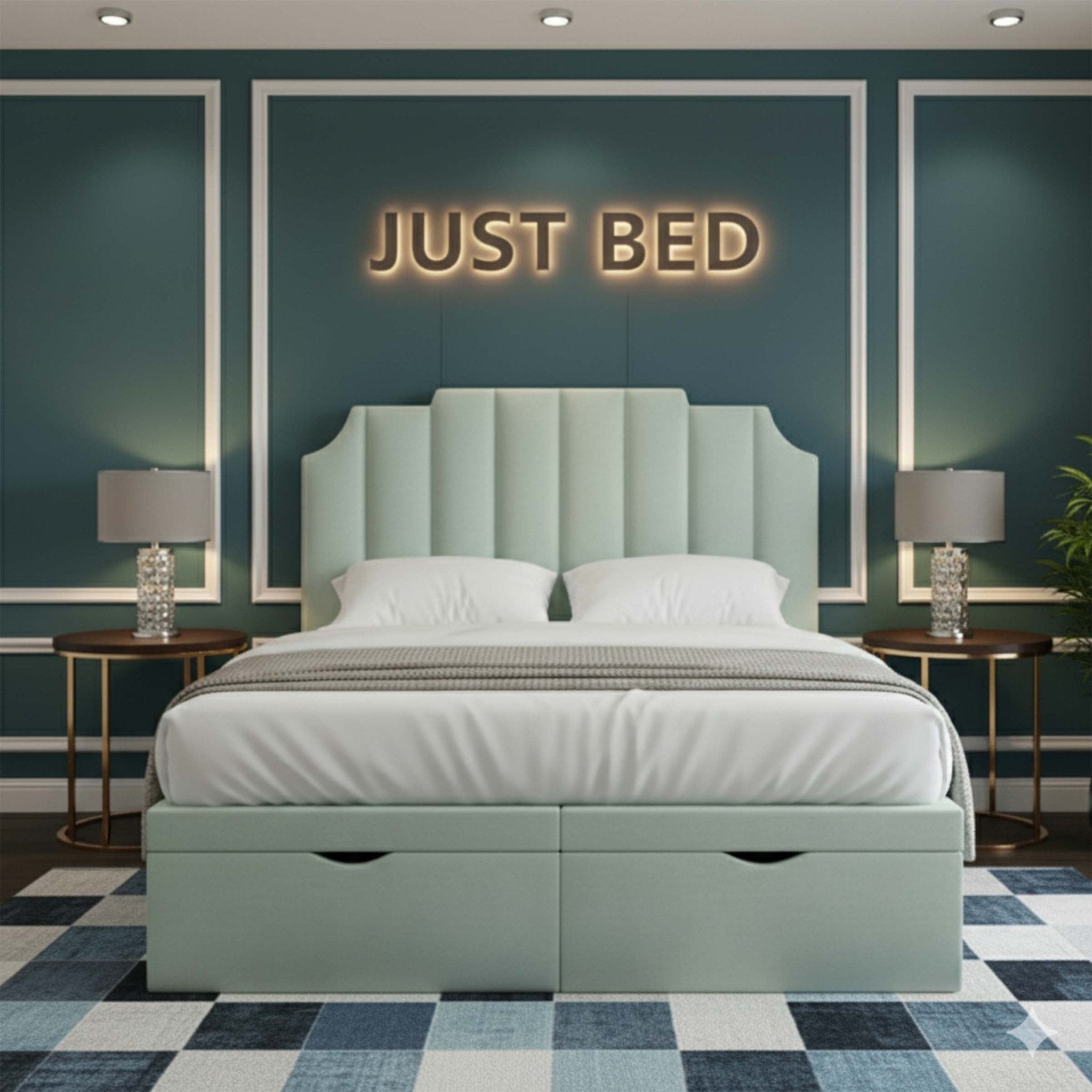 Malibu Divan Ottoman Bed Frame - JustBed